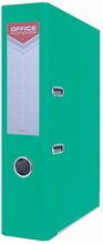 Kaustik metallservaga, A4, 75 mm, türkiissinine, OFFICE PRODUCTS