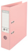 Registraator Esselte Solea No.1, A4, 75 mm, virsikuroosa