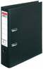 Registraator Herlitz, D02-111, 8 cm, plastist, must