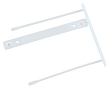 Arhiiviklamber Q-Connect Z-clip, 7 cm, valge