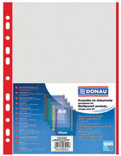 Kiletasku Donau 11D17741-04, A4, 100 tk, punase servaga