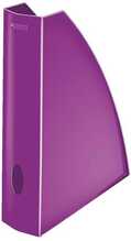 Dokumendikast Leitz Plus Wow, A4, 312x258x75mm, plastik, lilla