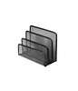 Metallist kirjatoe FOROFIS, 17,8x7,6x12cm, must