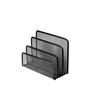 Metallist kirjatoe FOROFIS, 17,8x7,6x12cm, must