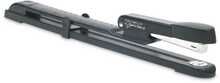 Klammerdaja Rapesco Germ-Savvy Antibacterial Marlin Long Arm, 25 lehte, must