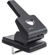 Auguraud Rapesco Germ-Savvy, HD865, 2 auguga, 50 lehte, must