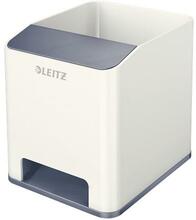 Pliiatsitops Leitz Wow, plastmassist, valge/hall