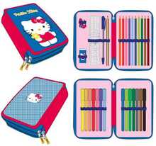 Pliiatsikarp Hello Kitty, sinine, 2 sektsiooni