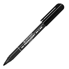 Püsiv marker Centropen 2836 0012, ümmargune, 2 mm, must