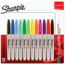 Püsimarkerite komplekt Sharpie, 12 tk