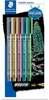 Püsiv markerite komplekt STAEDTLER Metallic, 5 tk, erinevad värvid