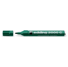 Püsiv marker Edding 2000C, ümmargune ots, 1,5-3 mm, roheline