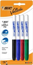 Püsiv marker BIC Velleda Grip 875714, 4 tk
