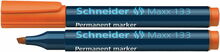 Püsiv marker Schneider Maxx 133, 1-4 mm, oranž