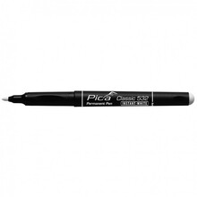 Püsimarker PICA Classic 532, 1-2 mm, valge