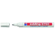 Püsimarker Edding 8750, valge, 2-4 mm