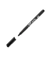 Püsimarker ICO OHP, 1-1.5 mm, must