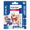 Püsimarker Pilot Pintor Classic, 1.4 mm, ümmargune ots, 6 värvi komplekt