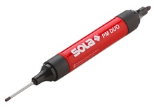 Püsimarker Sola PM DUO, kahepoolne, 0,5-3,0 mm, must