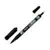 Kahe otsaga permanentne marker Pilot Twin, 0.5 mm ja 2 mm, must