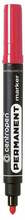 Püsiv marker Centropen 8566, 2.5 mm, punane