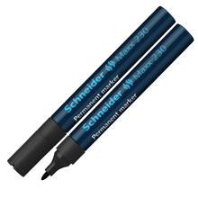 Püsimarker Schneider Maxx 230, 1-3 mm, must