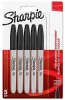 Püsimarker Sharpie Fine Point Black, 0.9 mm, 5 tk