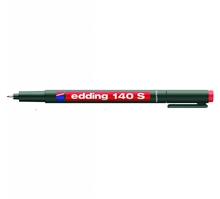 Püsiv marker Edding 140S, 0.3 mm, punane