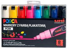 Markerite komplekt Posca PC-8K, 8 tk