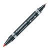 Püsiv marker Staedtler Lumocolor Duo 348, punane