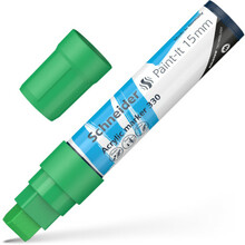 Akrüülmarker Schneider Paint-it 330, 15 mm, roheline