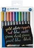 Markerikomplekt STAEDTLER Metallic Brush, 10 tk