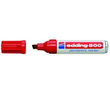 Püsiv marker Edding 500, 2-7 mm, punane