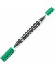 Püsimarker Staedtler Lumocolor Duo 348, roheline