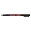 Püsiv marker Edding 143 B, 1-3 mm, must