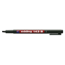 Püsiv marker Edding 143 B, 1-3 mm, must