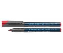 Püsiv marker Schneider Maxx 224 M, 1.0 mm, punane
