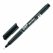 Püsiv marker ICO OHP, 0.5 mm, must
