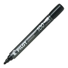 Püsimarker Pilot Marker 100/400, ümar ots, must