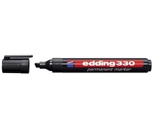 Püsiv marker Edding 330, 1-5 mm, must
