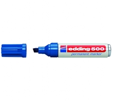 Püsiv marker Edding 500, 2-7 mm, sinine