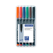 Püsiv marker STAEDTLER codec film OHP 317M, 1.0 mm, 6 värvi komplekt