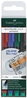 Püsimarker FABER CASTELL MULTIMARK F, 4 värvi komplekt