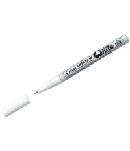 Püsimarker PILOT Fine, ümmargune ots, 1-2 mm, valge