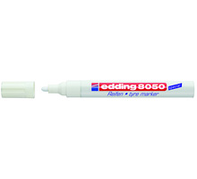 Rehvimarker Edding 8050, 2-4 mm, valge