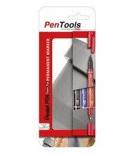 Püsiv marker Pentel Twin Tip N75W, 0.3-1.2 mm, 3 tk, erinevad värvid