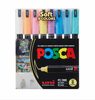 Markerite komplekt Posca PC1MR, 8 tk, pastelsed värvid