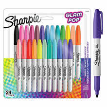 Püsimarker Sharpie Fine Glam Pop, 24 värvi, 2198779