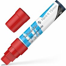 Akrüülmarker Schneider Paint-it 330, 15 mm, punane