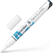 Akrüülmarker Schneider Paint-it 310, 2 mm, valge